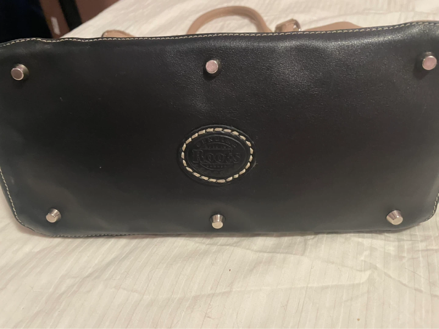 Roots Leather Satchel Bag - photo 2