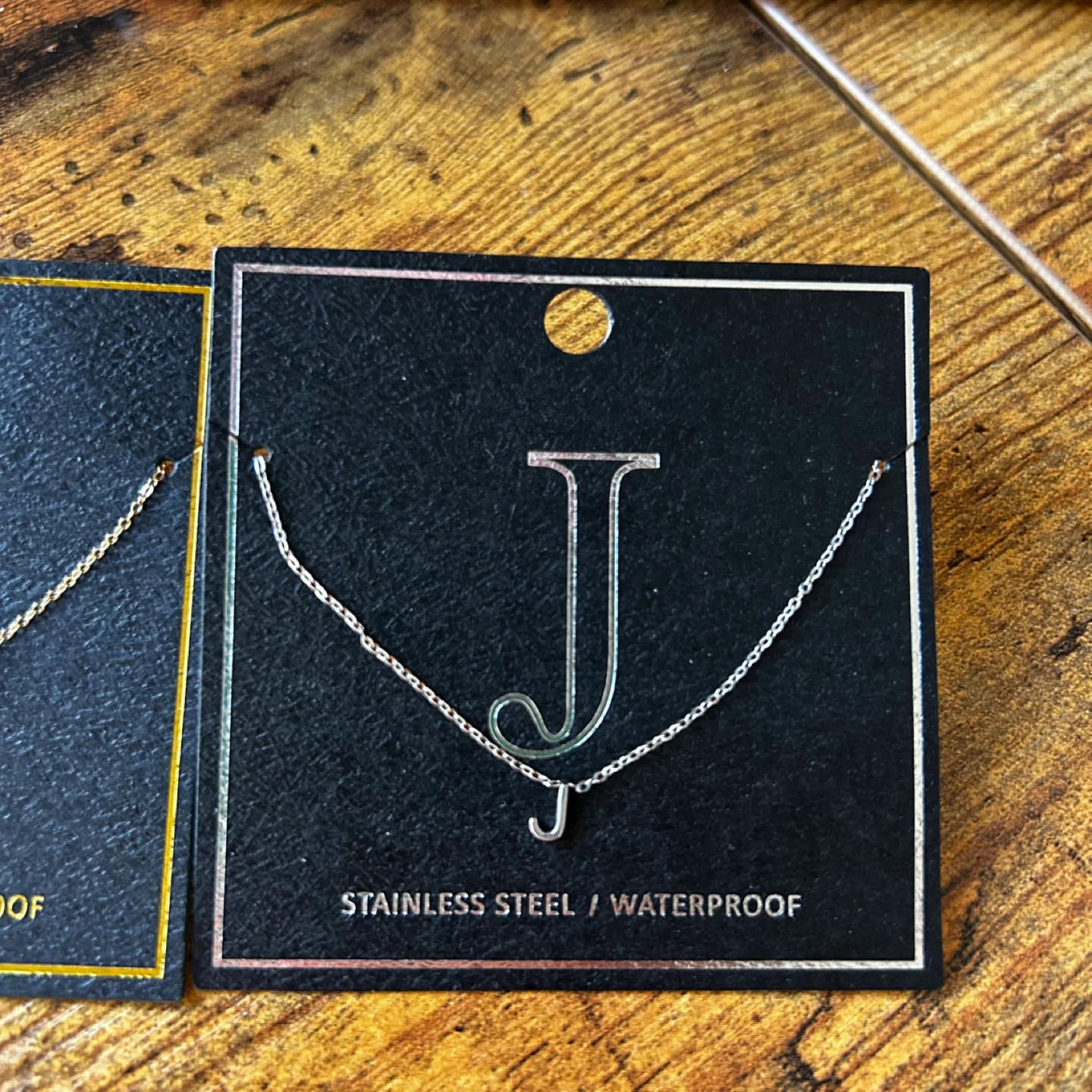 J Necklaces in Gold and Silver - photo 2