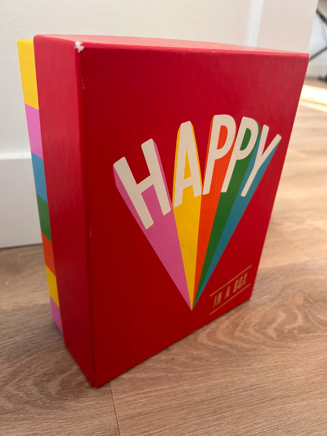Bath & Body Works "Happy In A Box" (Empty Gift Box & Pouch) - photo 3