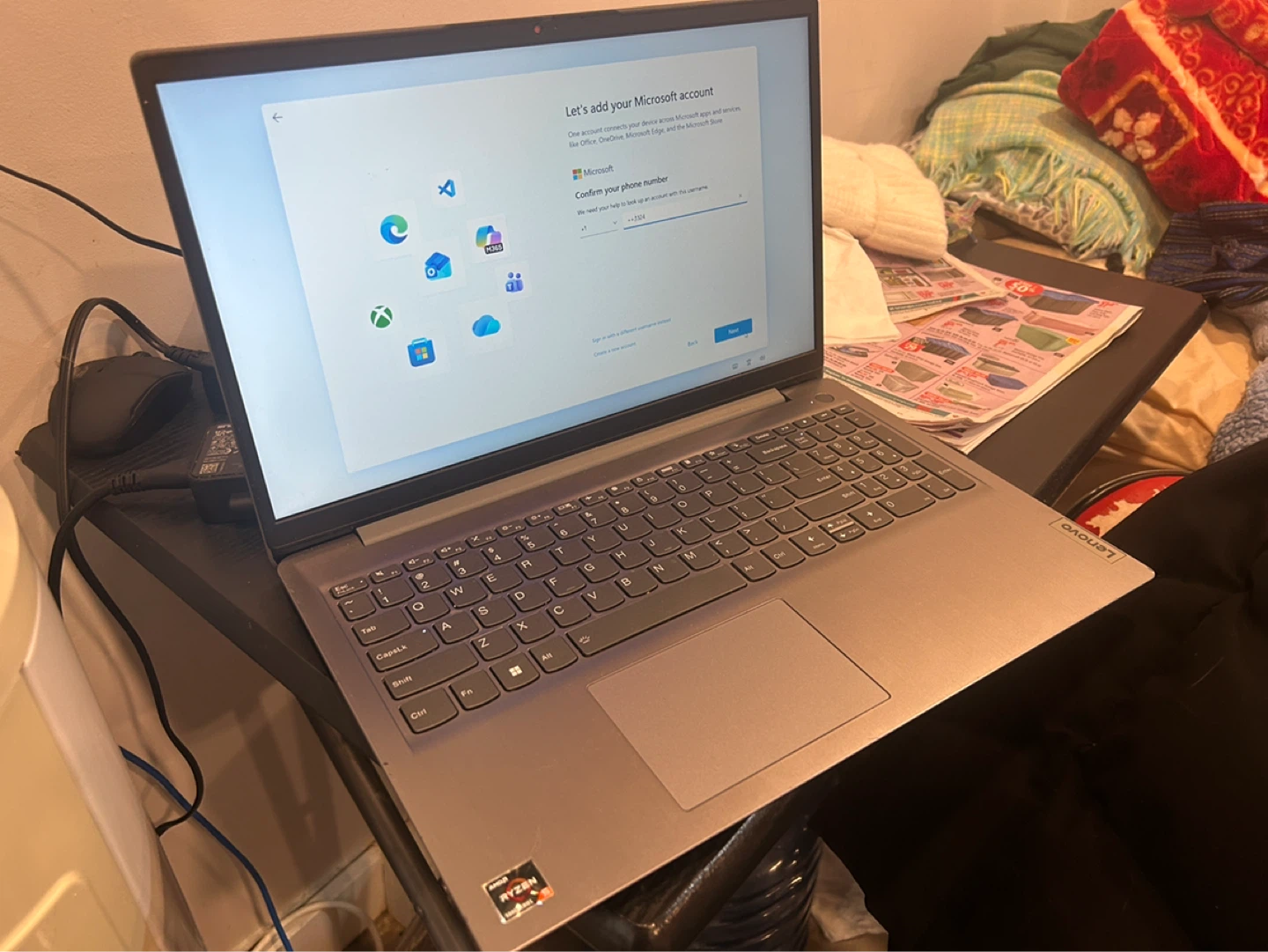 Lenovo Laptop - Ryzen 5 5500u - 16gb of ram- 512gb of storage