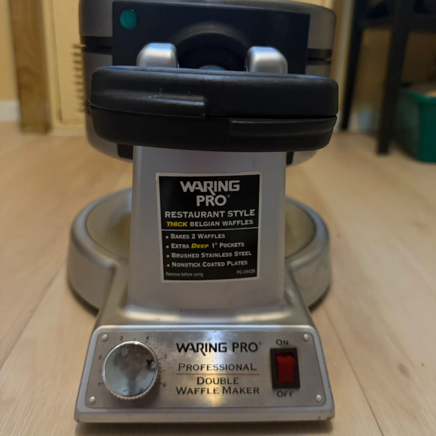 Waring Pro Professional Double Waffle Maker