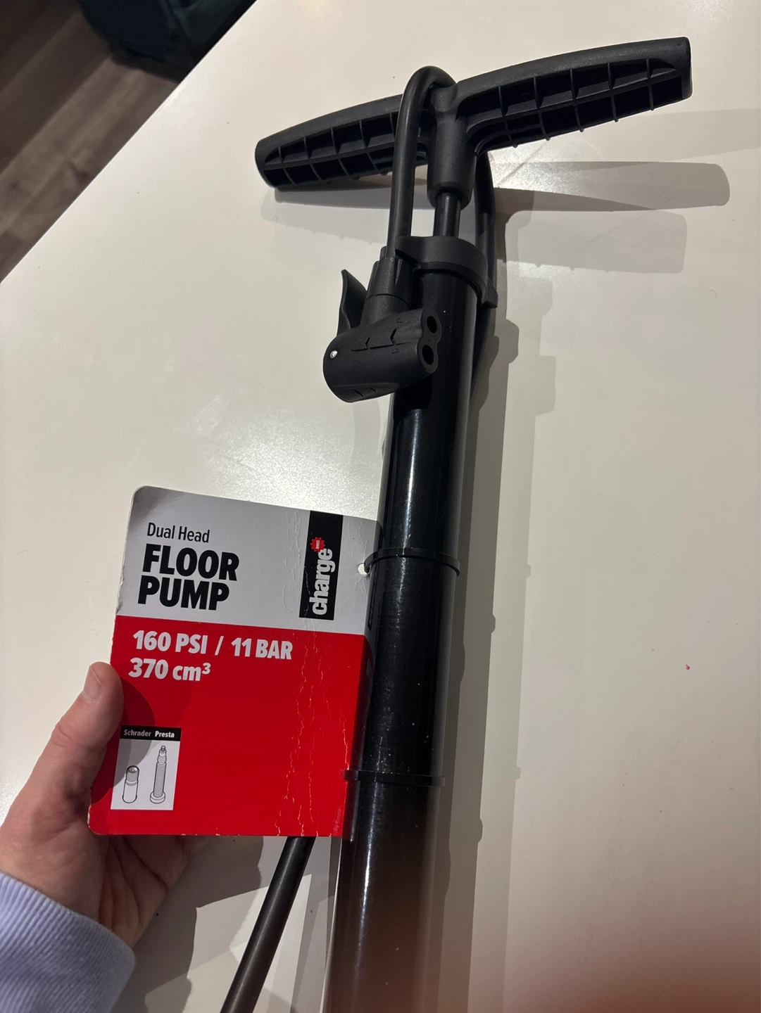 Charge Dual Head Floor Pump - photo 2