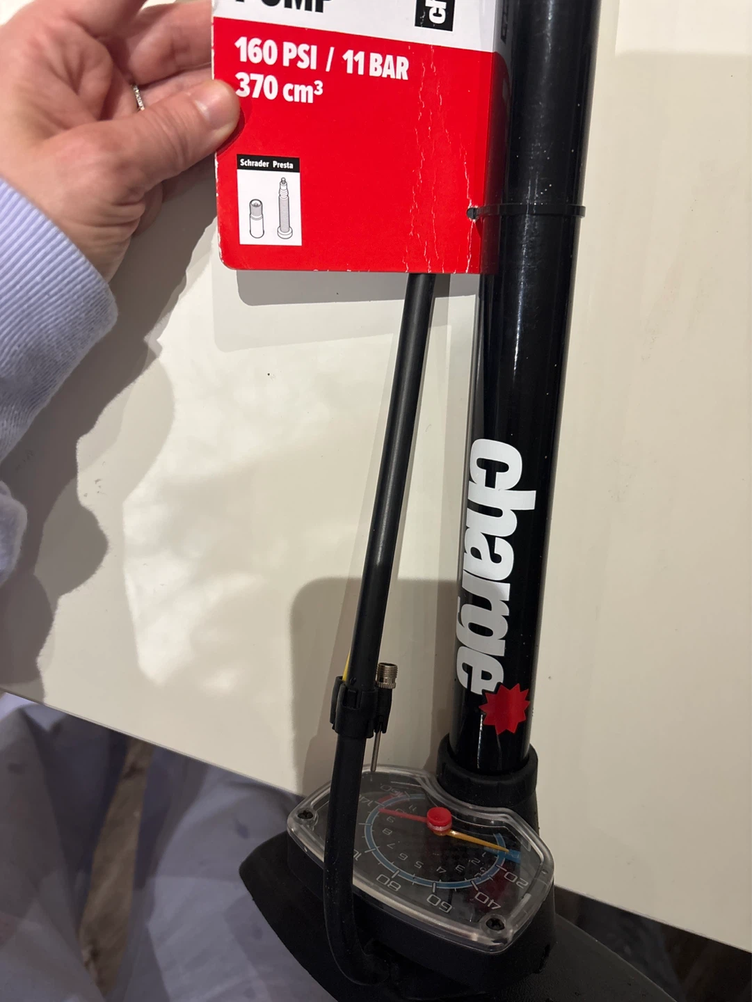 Charge Dual Head Floor Pump - photo 3