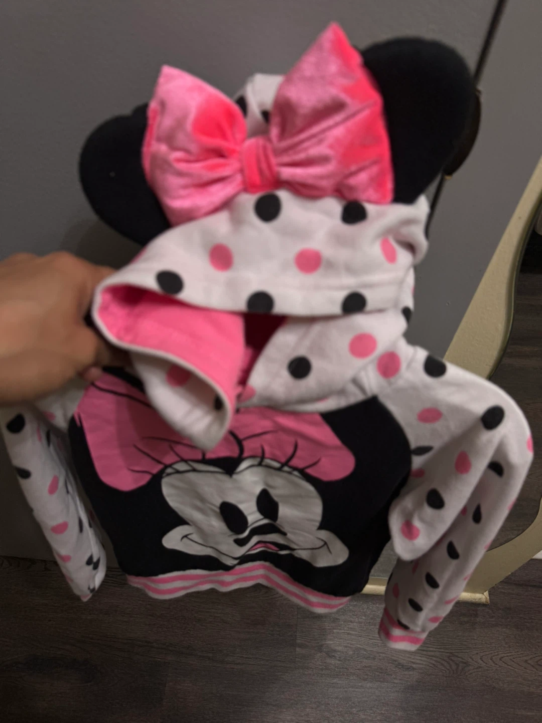 Disney Minnie Mouse Hoodie Size 4 - photo 3