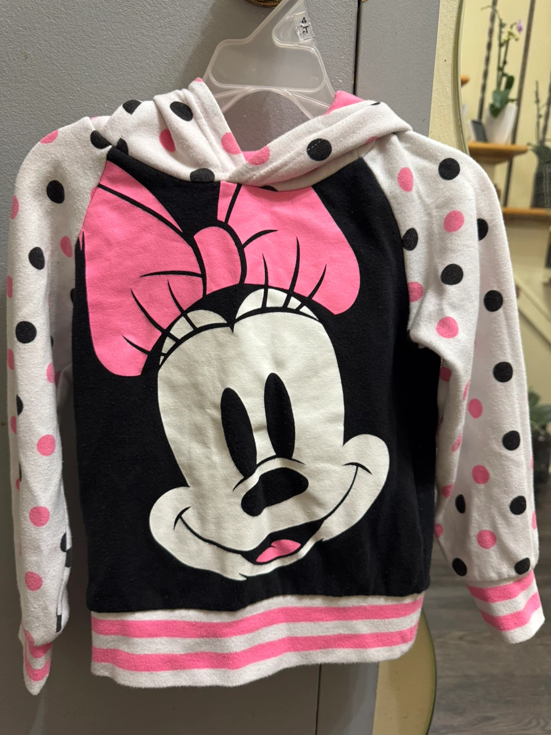Disney Minnie Mouse Hoodie Size 4