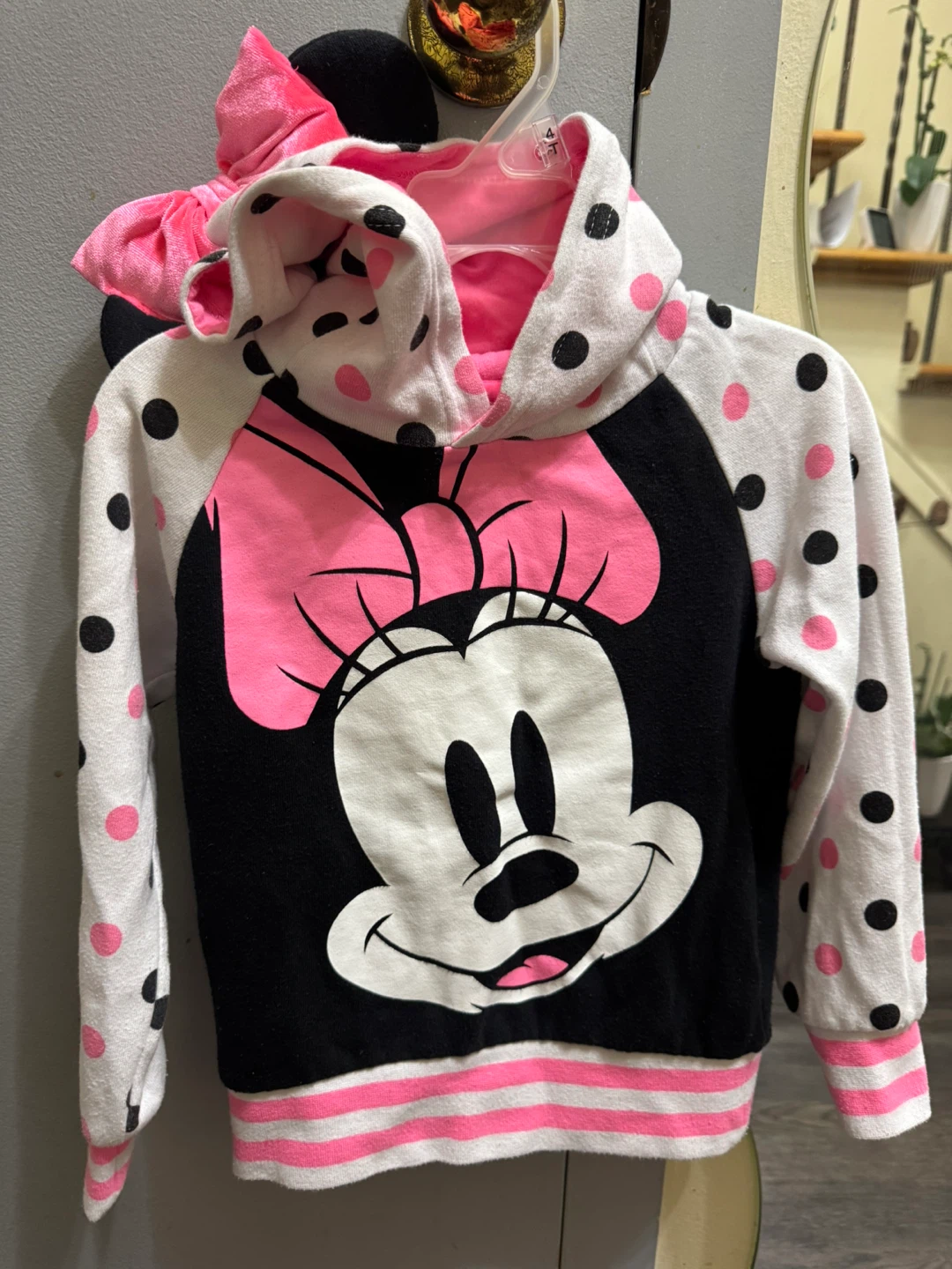 Disney Minnie Mouse Hoodie Size 4 - photo 2