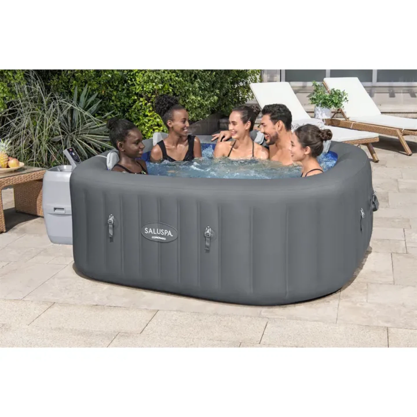 Saluspa Coronado 6-Person Smart Hot Tub – Like New! 🔥