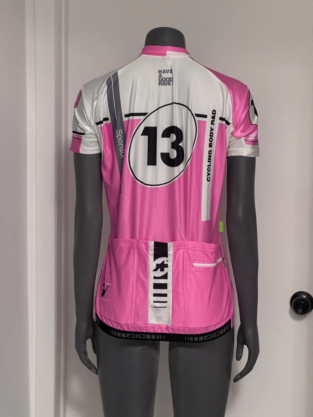 ASSOS Cycling Jersey - Pink White - photo 2