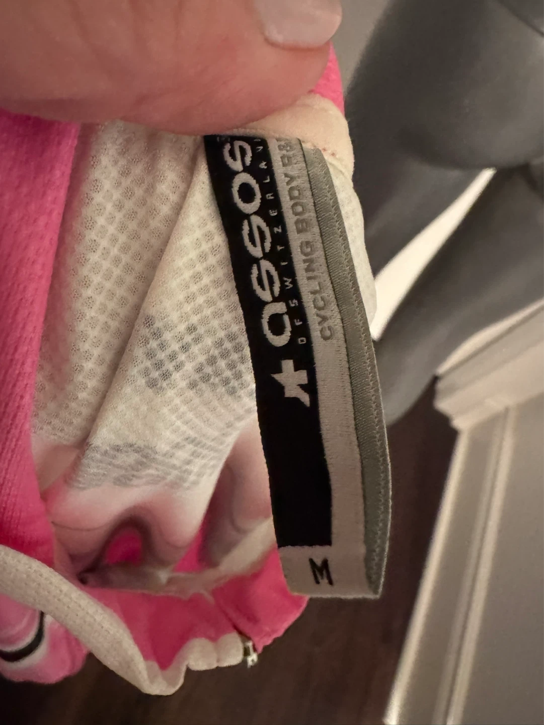 ASSOS Cycling Jersey - Pink White - photo 5