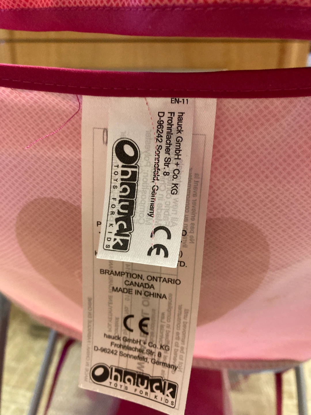 Hauck Pink Doll stroller and Disney Crib - photo 5
