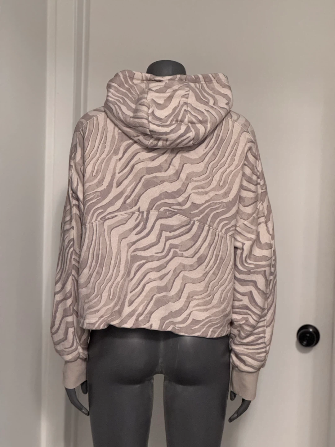 Sweaty Betty Zebra Print Cotton Hoodie - photo 3