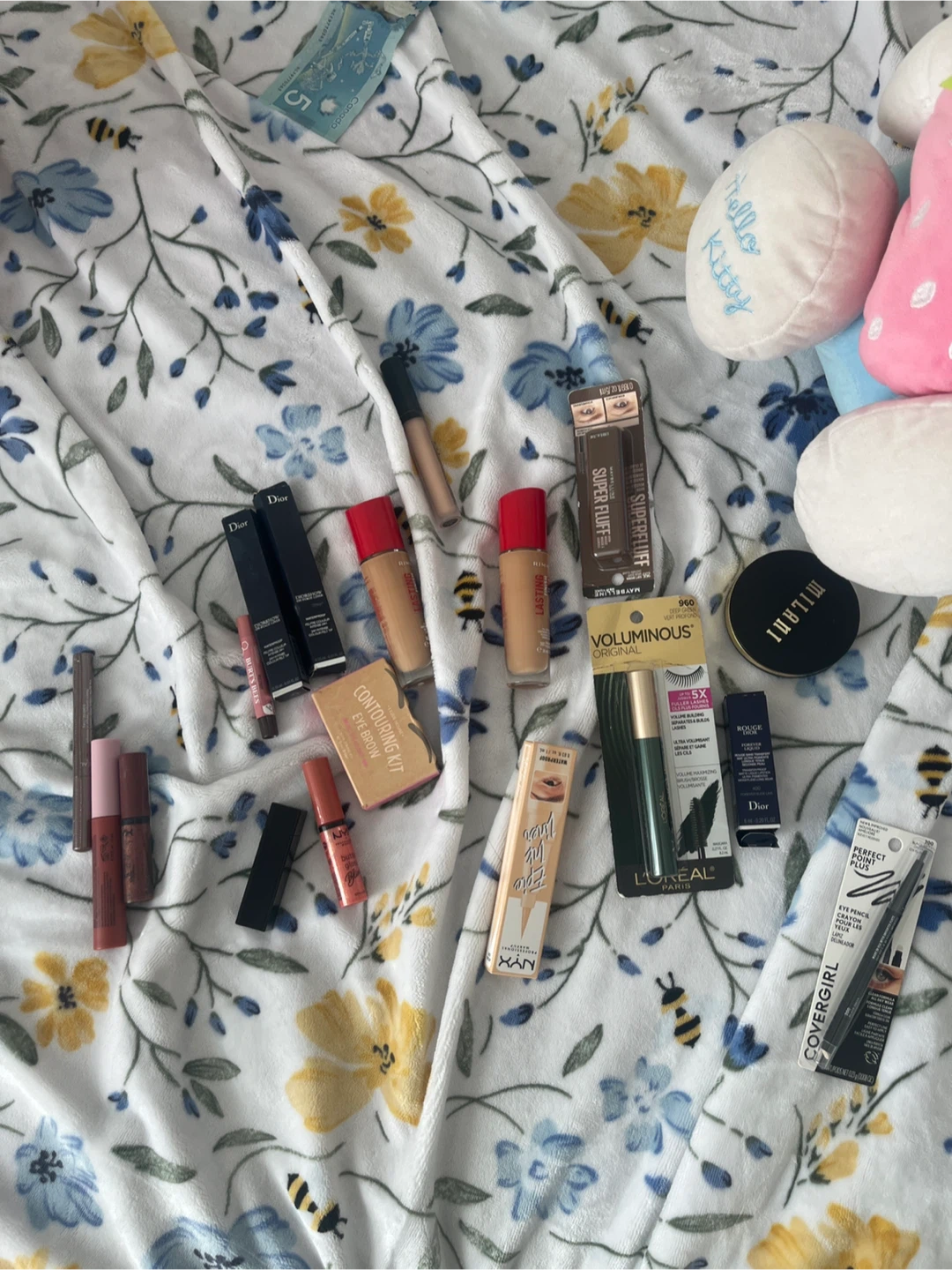 Assorted Collection: Dior, L'Oréal, NYX, Maybelline, Covergirl