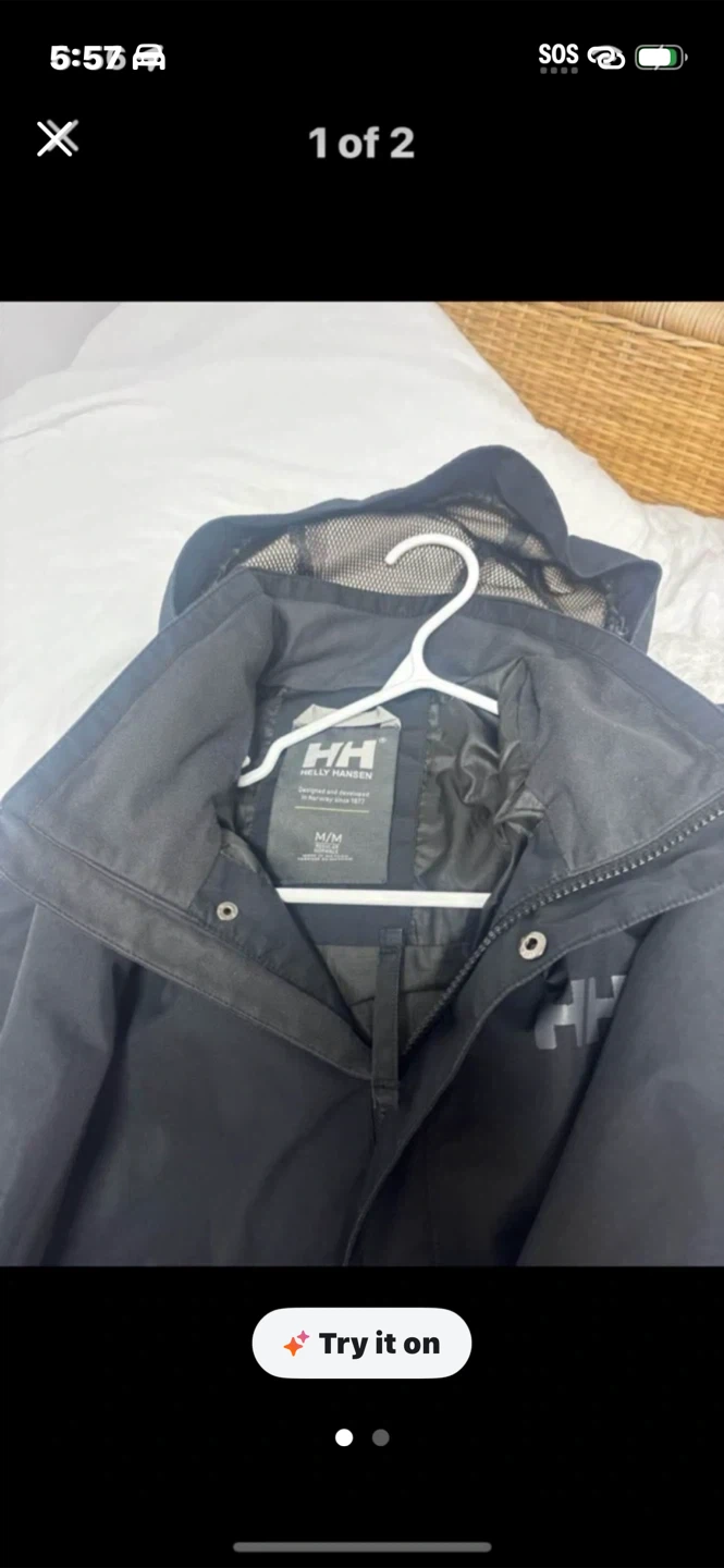 Helly Hansen Black Jacket M/M
