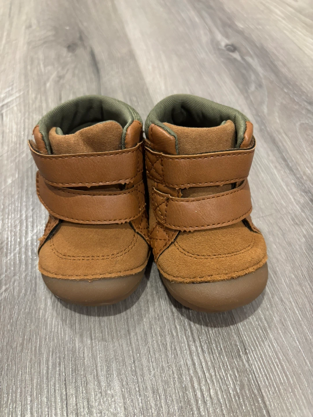 Brown Leather infant Boots