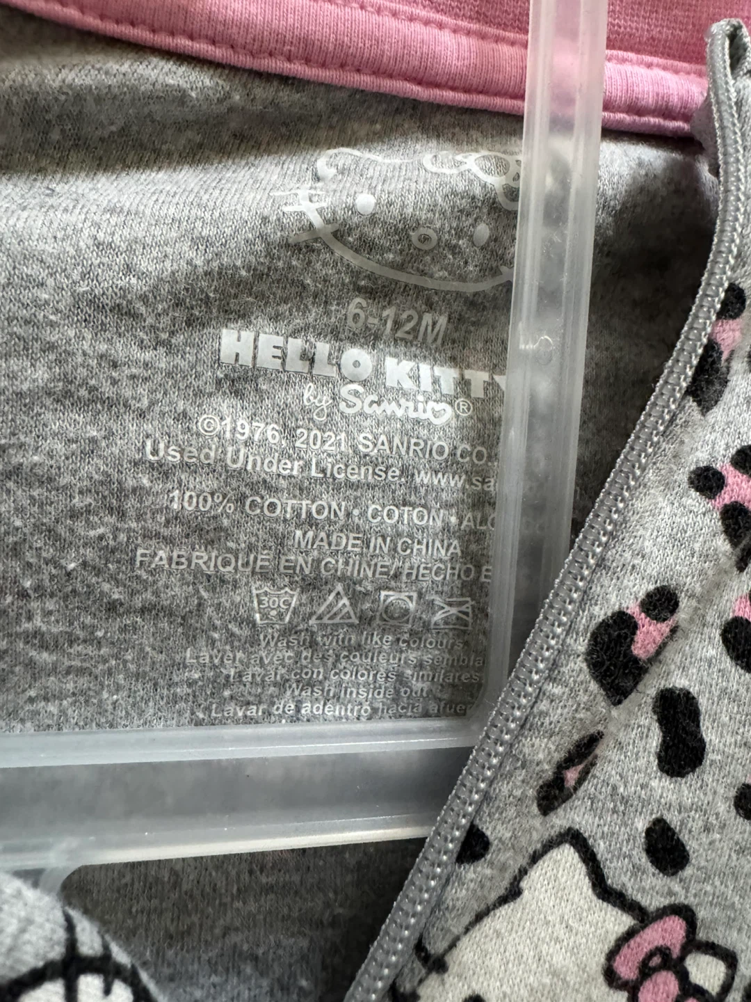 3 Baby Sleepers: Hello Kitty, Tuffy, Rainbows - photo 3