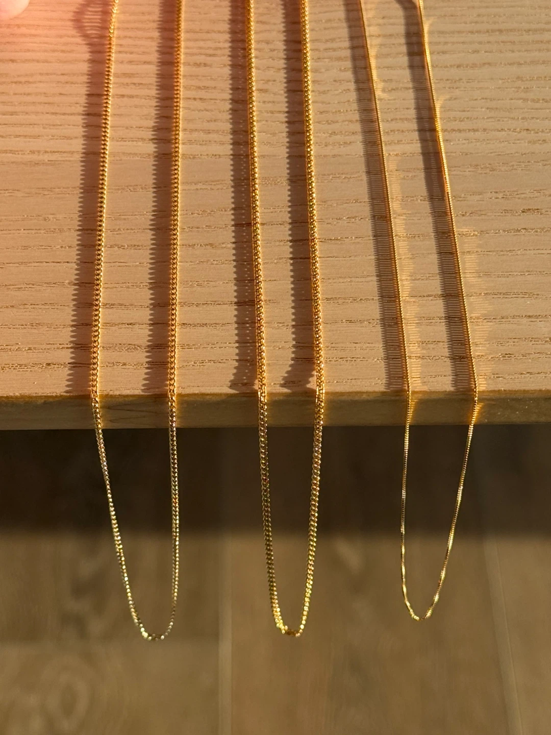 New 18k 750 gold chains (Chain type: Cuban, Bismark and box) - photo 2