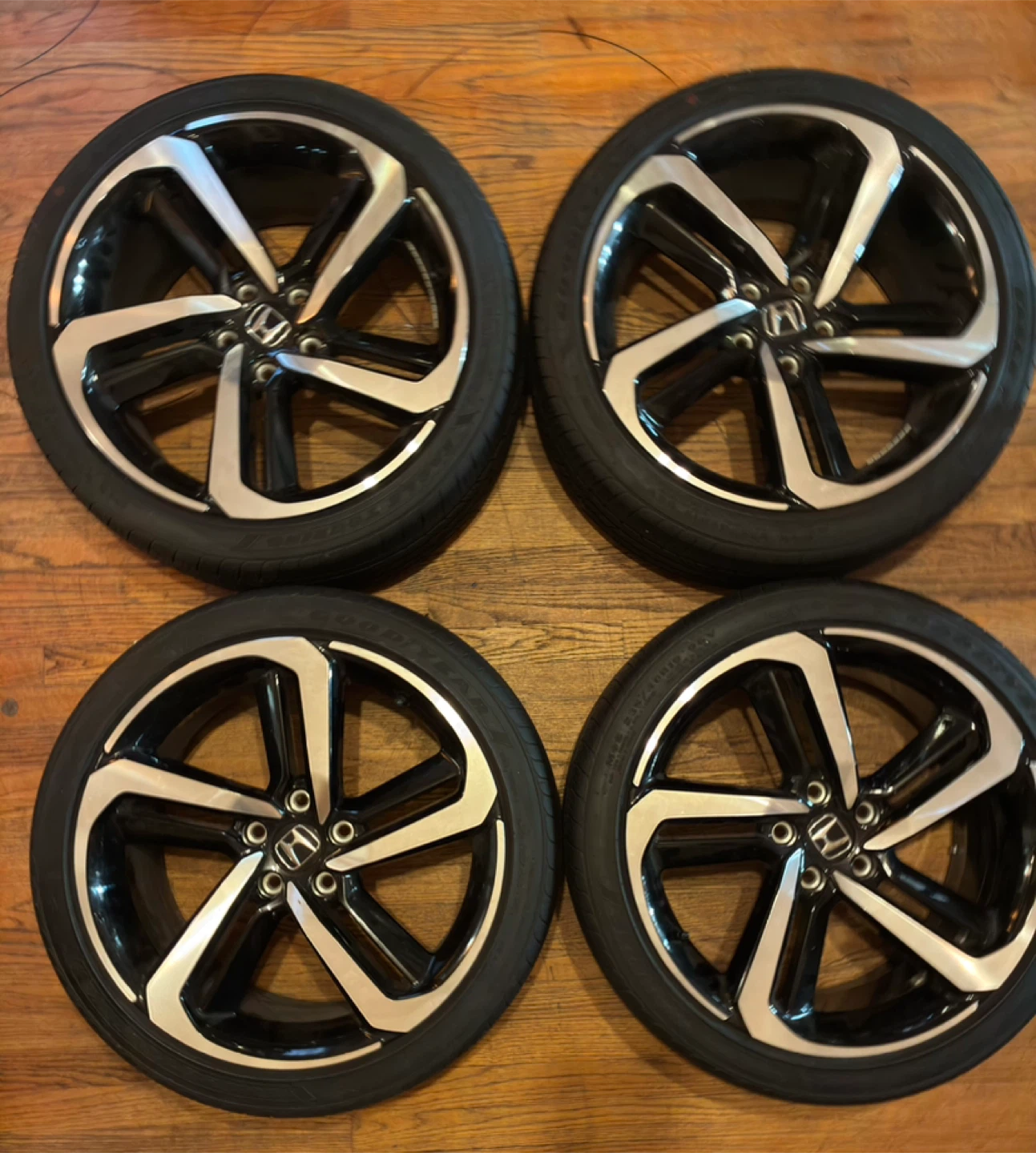 OEM 19” Accord Sport Wheels + Tired (Set of 4)
