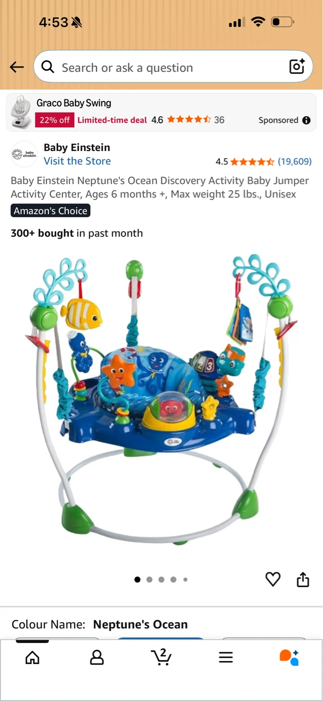 Baby Einstein Activity Baby Jumper - photo 3
