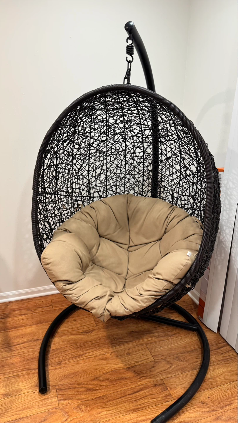 Hanging Egg Chair with Stand