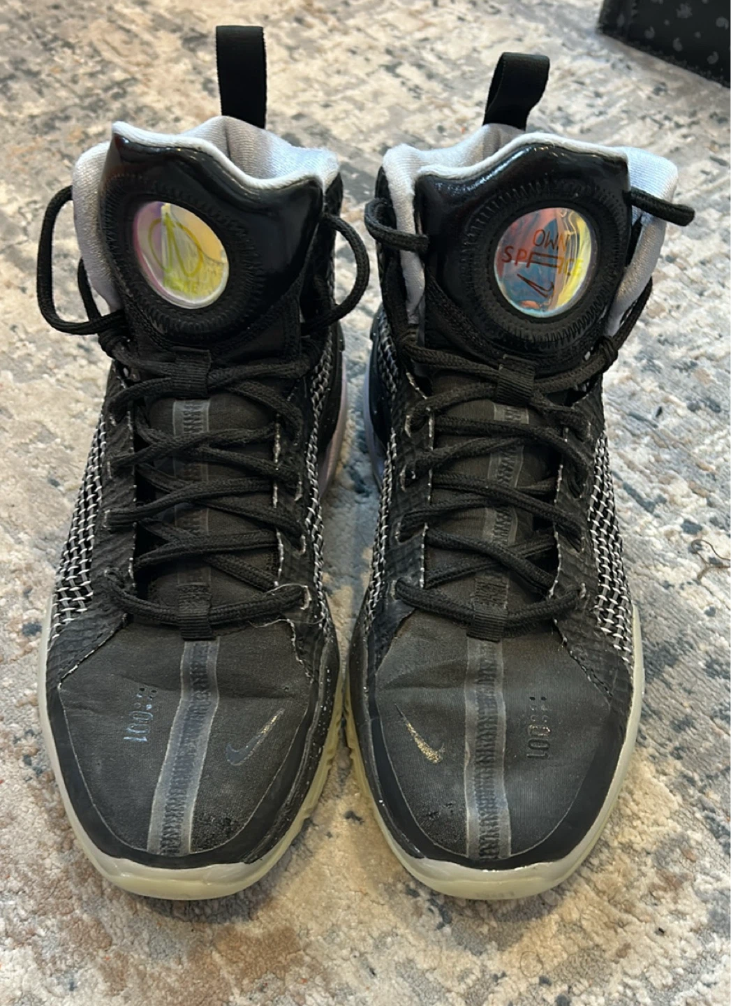 Nike Air Zoom GT Jump “Black / Ghost / Vapour Green” — Size 8 - photo 5