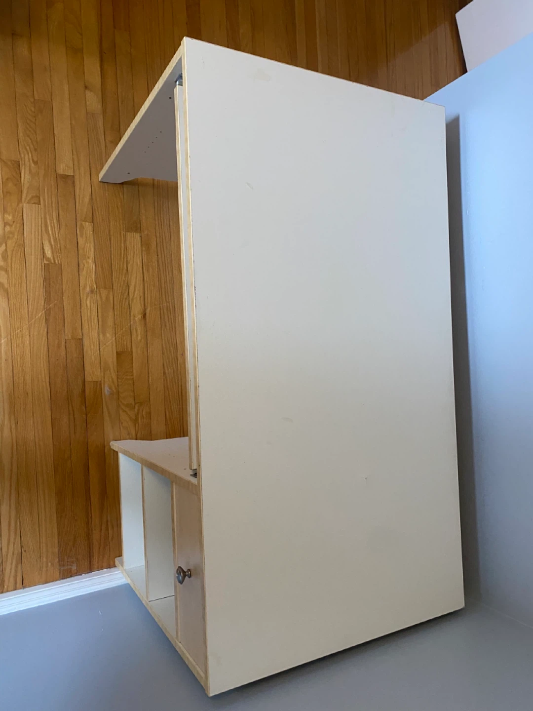 Office Desk with Drawer and Shelves - photo 4