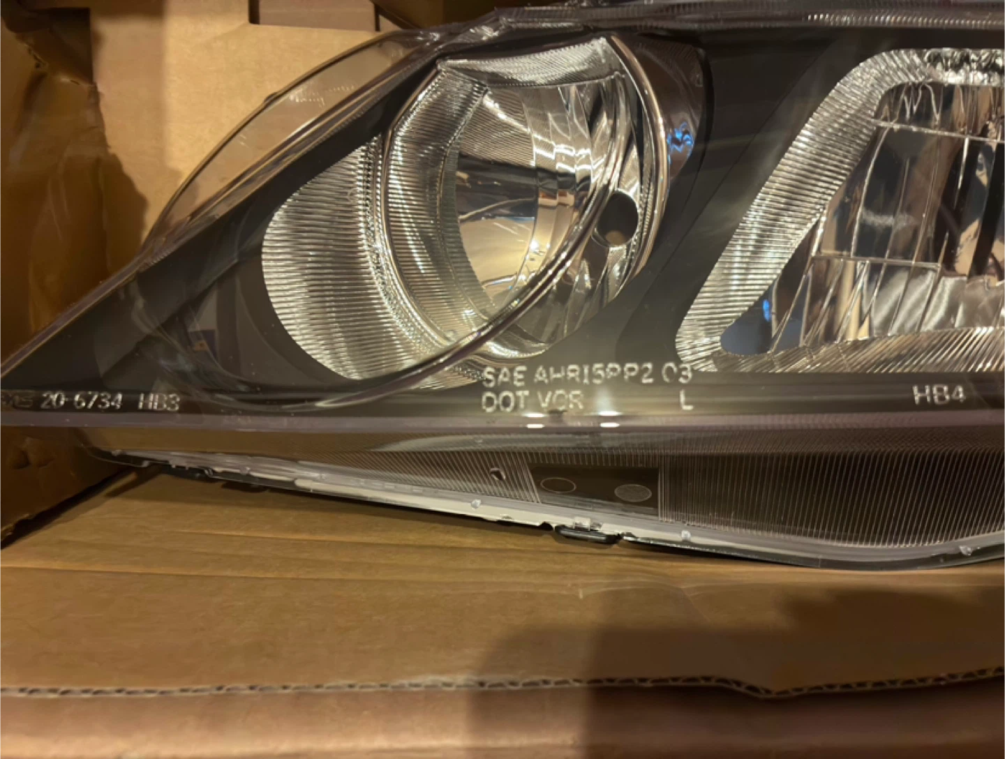 2006-2011 Honda Civic Sedan Headlights Set (L+R) New - photo 2