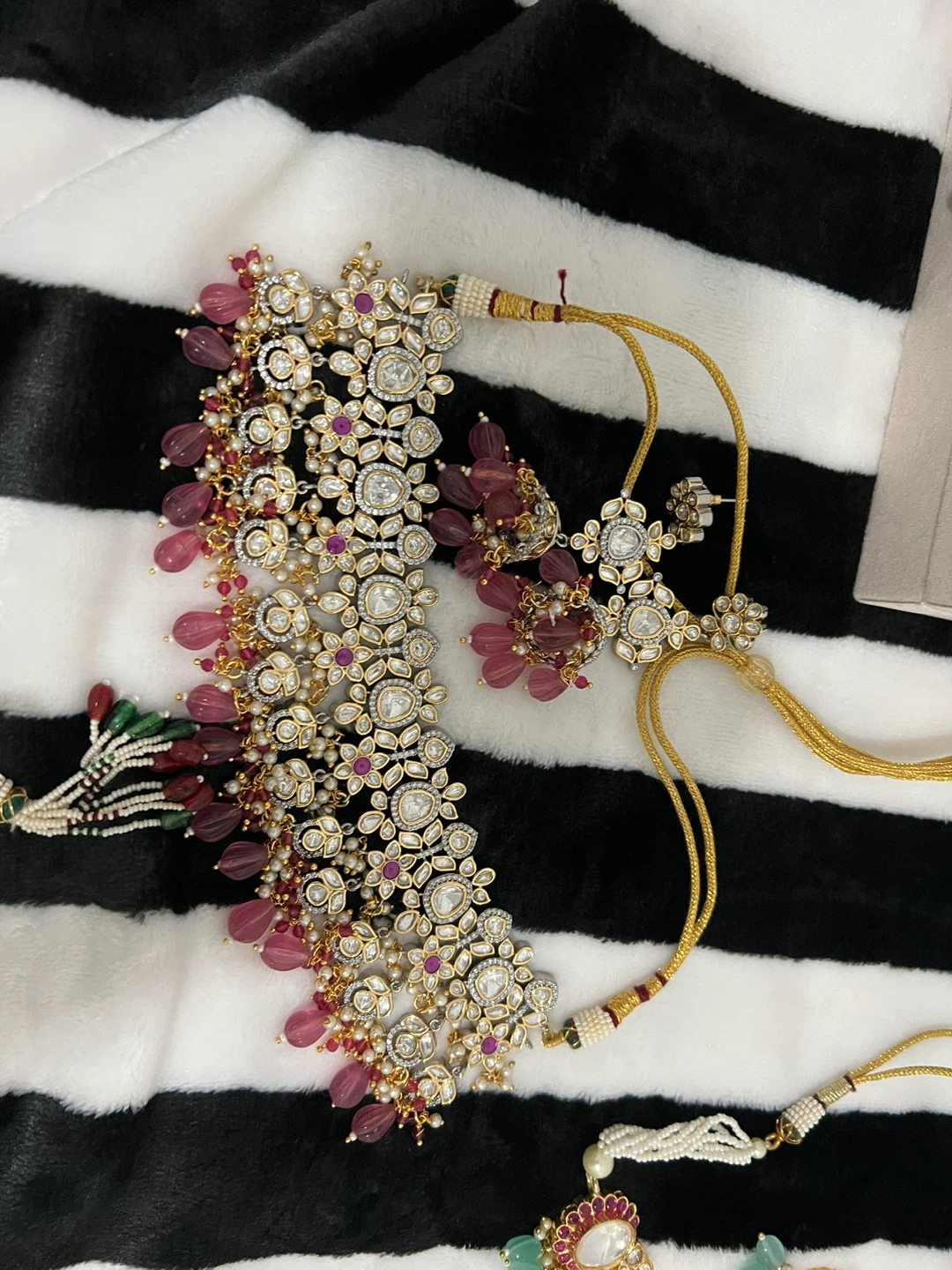 Indian Bridal Jewellery Set with Earrings