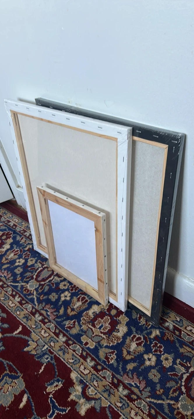 Unused Stretched Canvases for Painting - photo 2