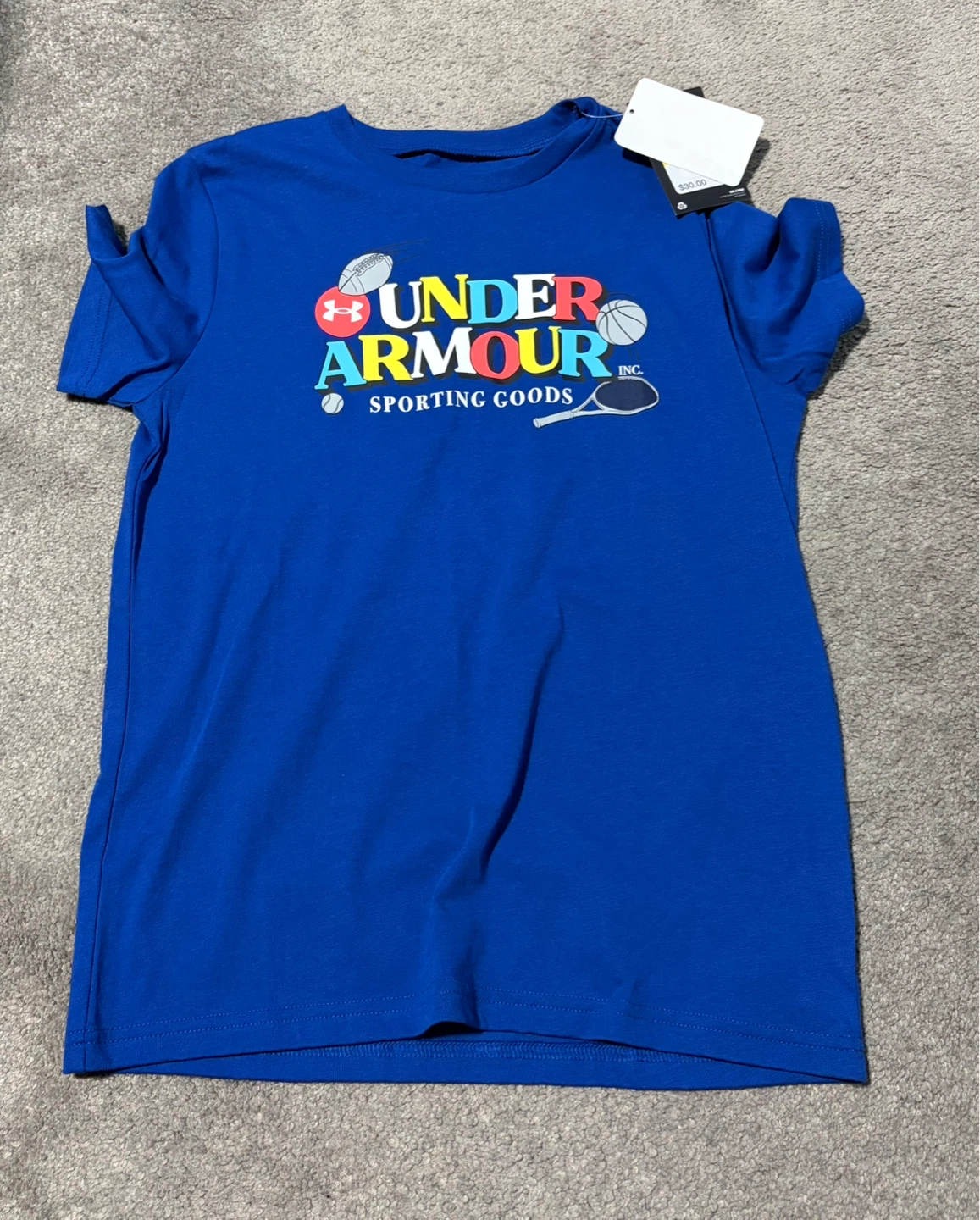 Under Armour Youth Athletic T-Shirts and Shorts Set - photo 2