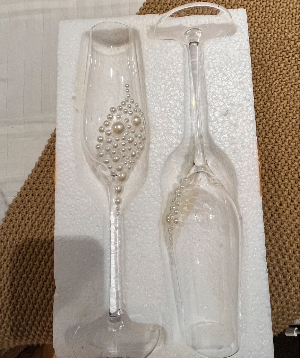 Decorative Champagne Flutes (Set of 2) - photo 3