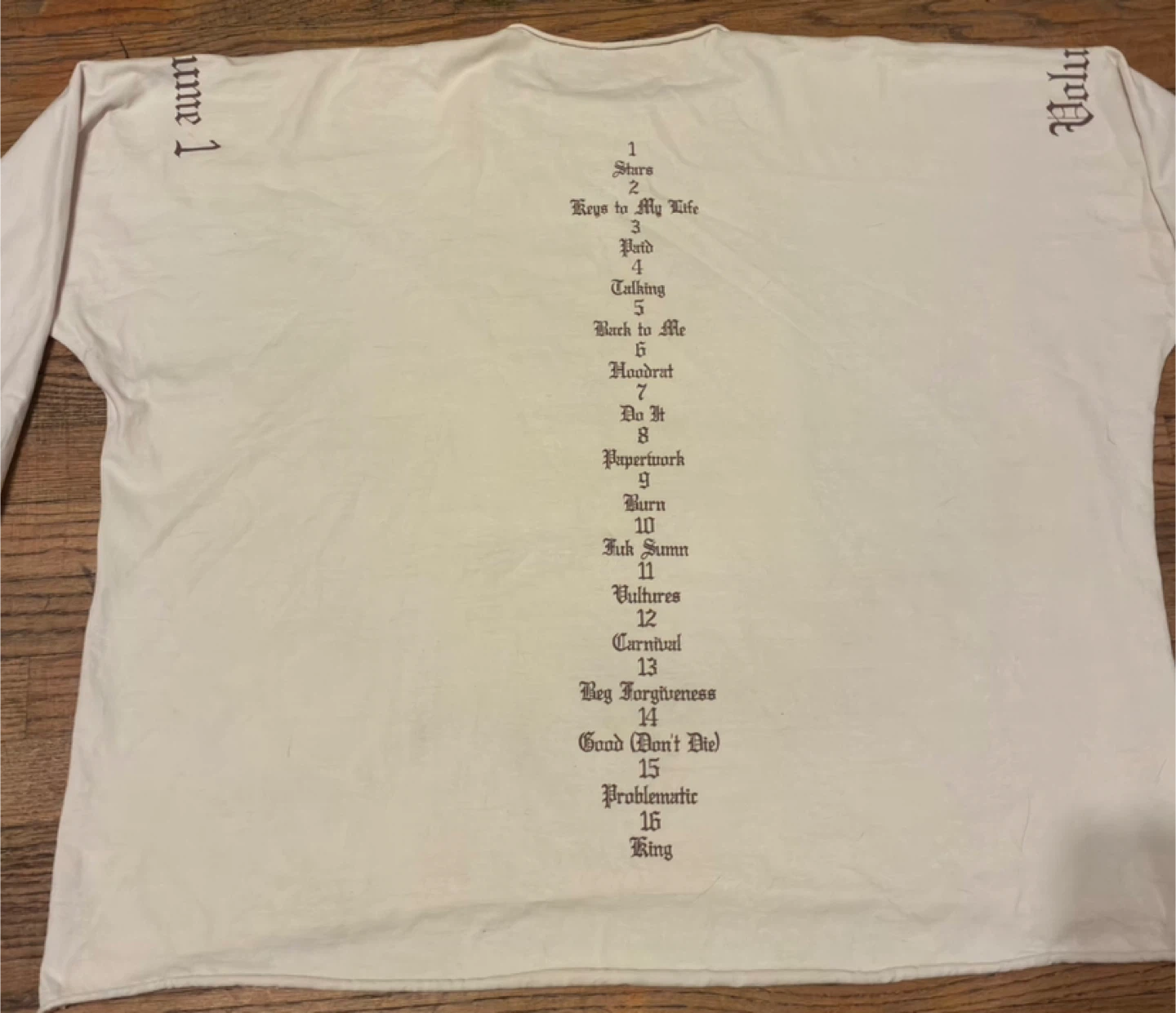 Yeezy Vultures 1 Long Sleeve (Size 3) - photo 3