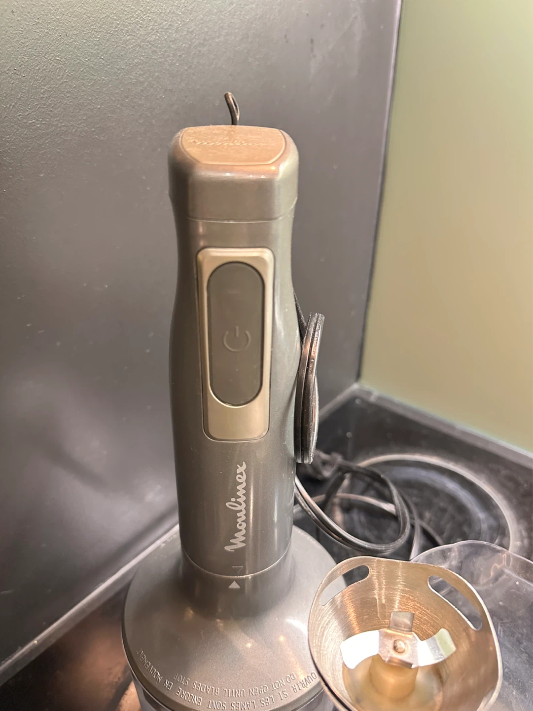 Moulinex Immersion Blender with Cuisinart Cup - photo 2