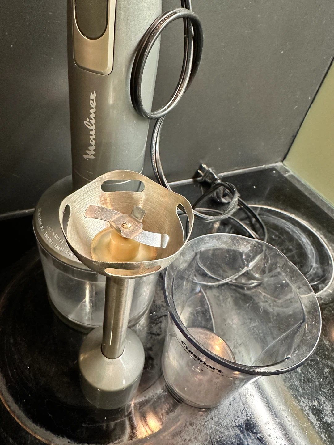 Moulinex Immersion Blender with Cuisinart Cup - photo 3