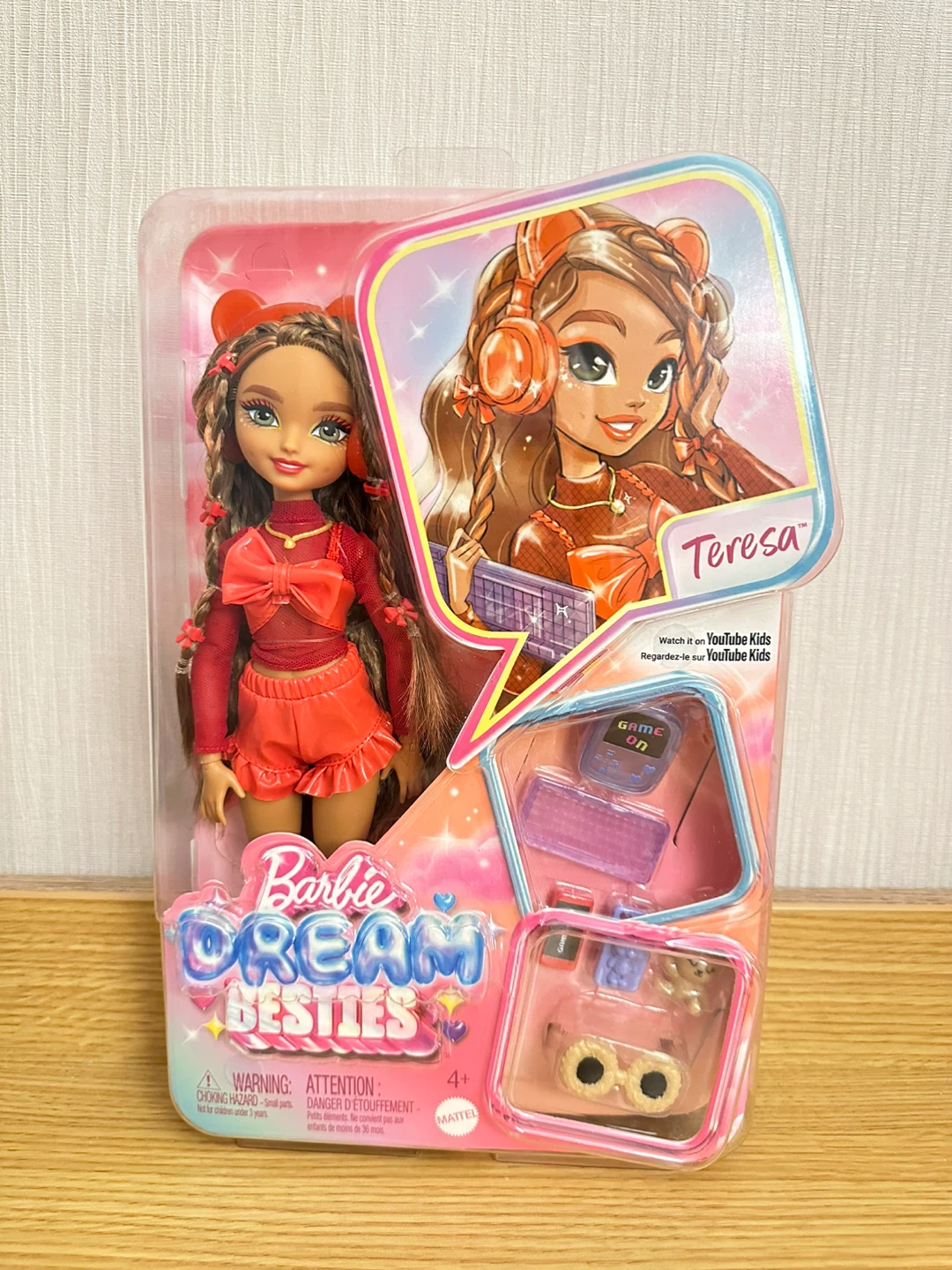 BNIB Barbie Dream Besties Teresa Fashion Doll with Accessories