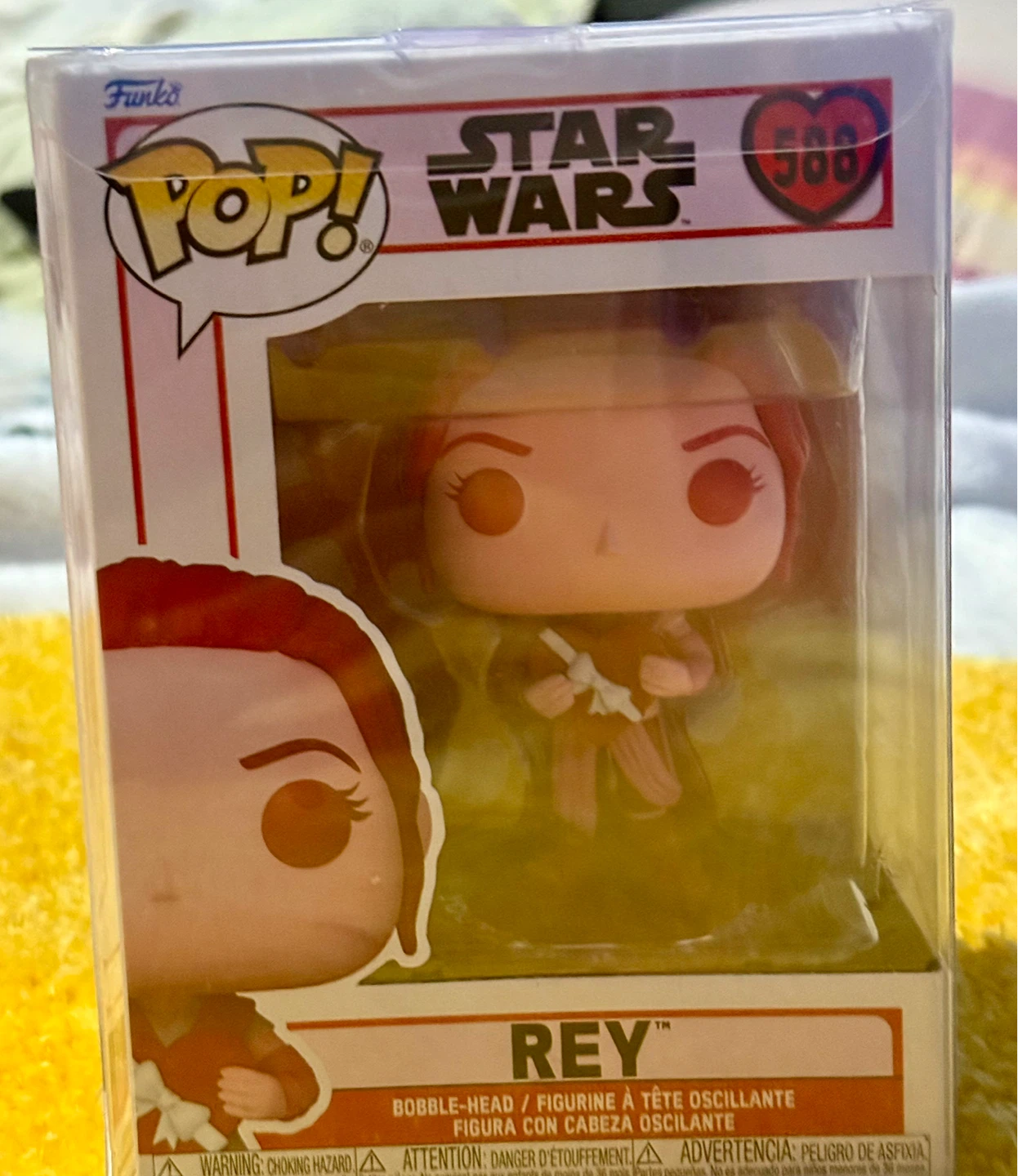Funko Pop! Star Wars Rey Bobble-Head #588