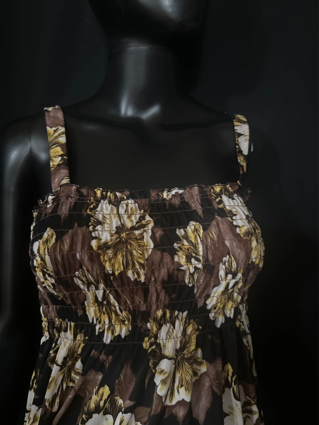 Floral Print Smocked Sundress - photo 2