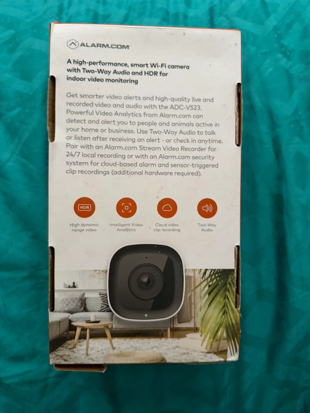 Alarm.com 1080p Indoor Wi-Fi Camera with Two-Way Audio - photo 3