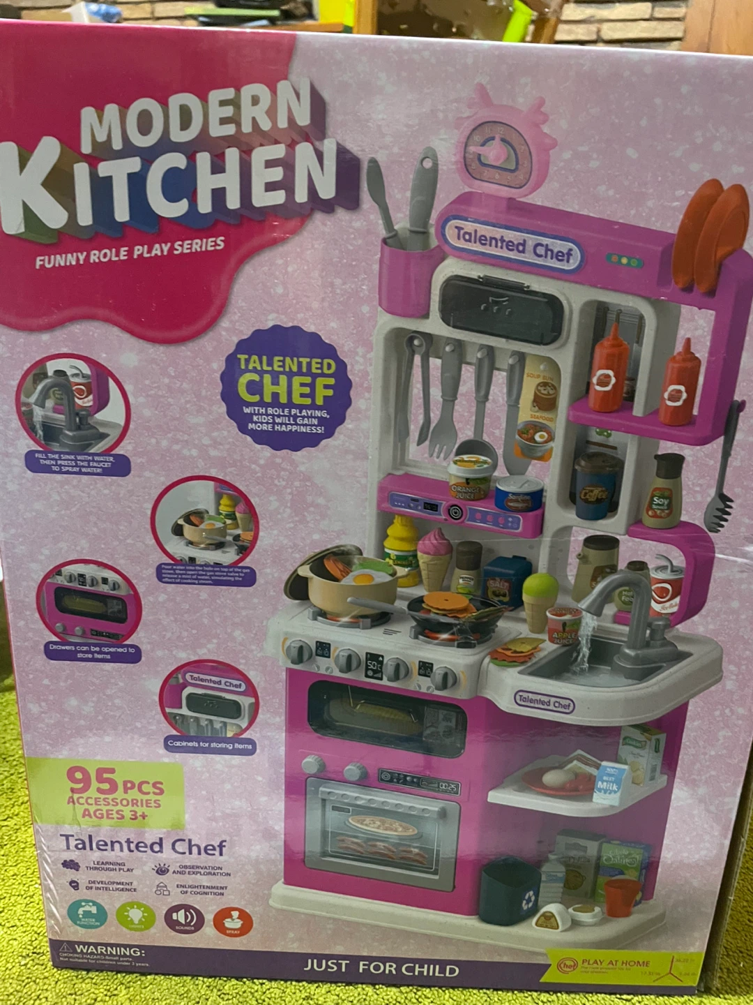 Talented Chef Modern Kitchen Funny Role Play Series Toy Set - photo 5