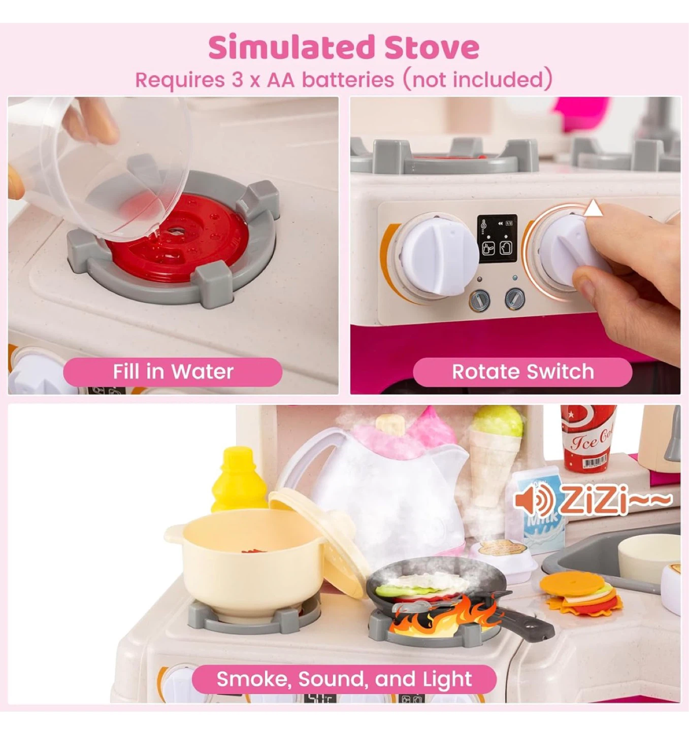 Talented Chef Modern Kitchen Funny Role Play Series Toy Set - photo 2