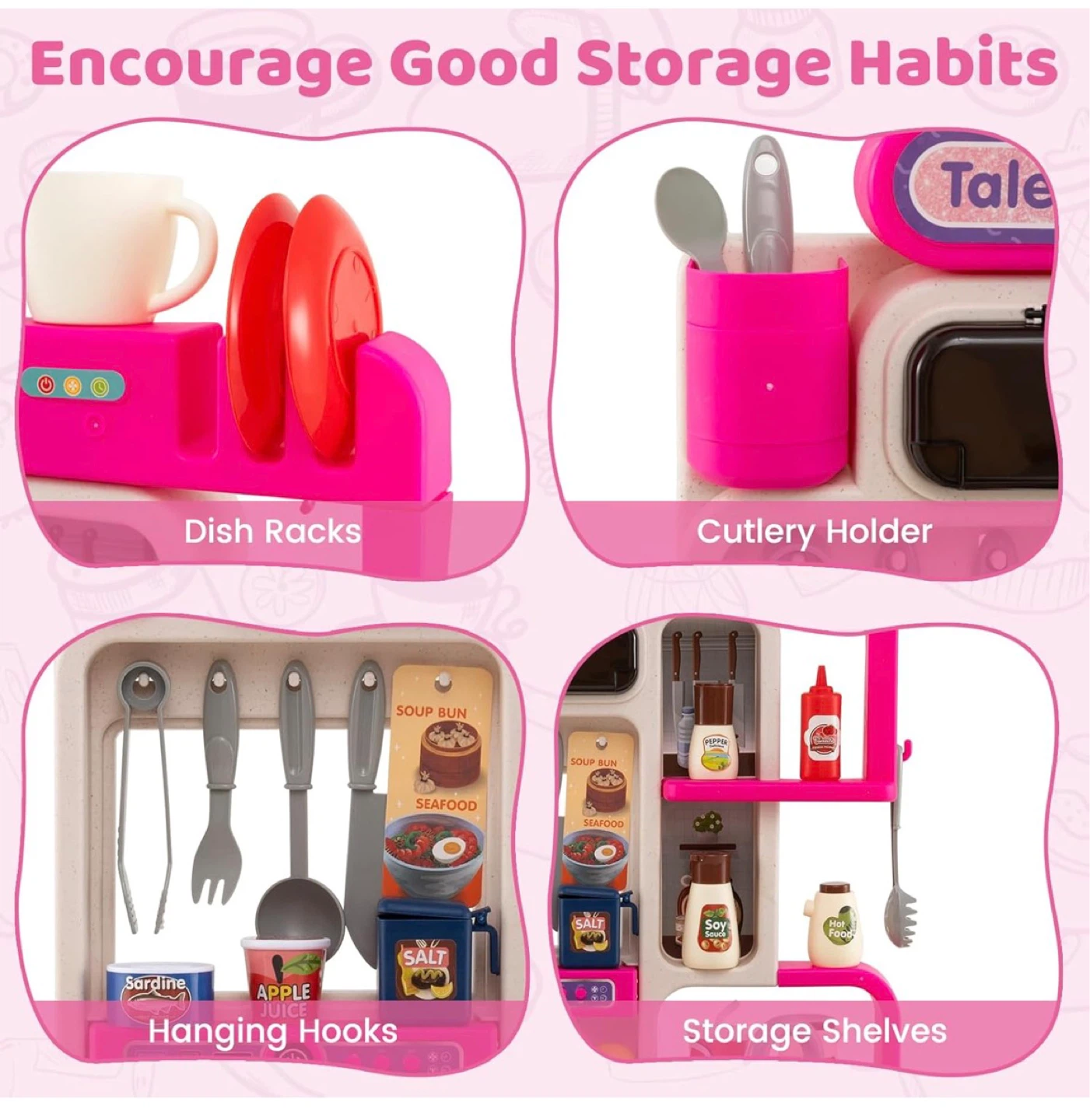 Talented Chef Modern Kitchen Funny Role Play Series Toy Set - photo 3