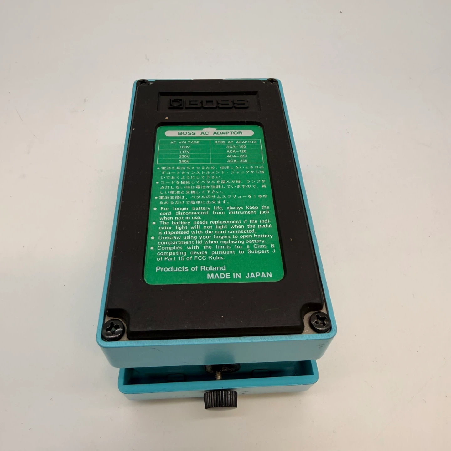BOSS CE-2 Chorus Guitar Effects Pedal - Made in Japan - photo 5