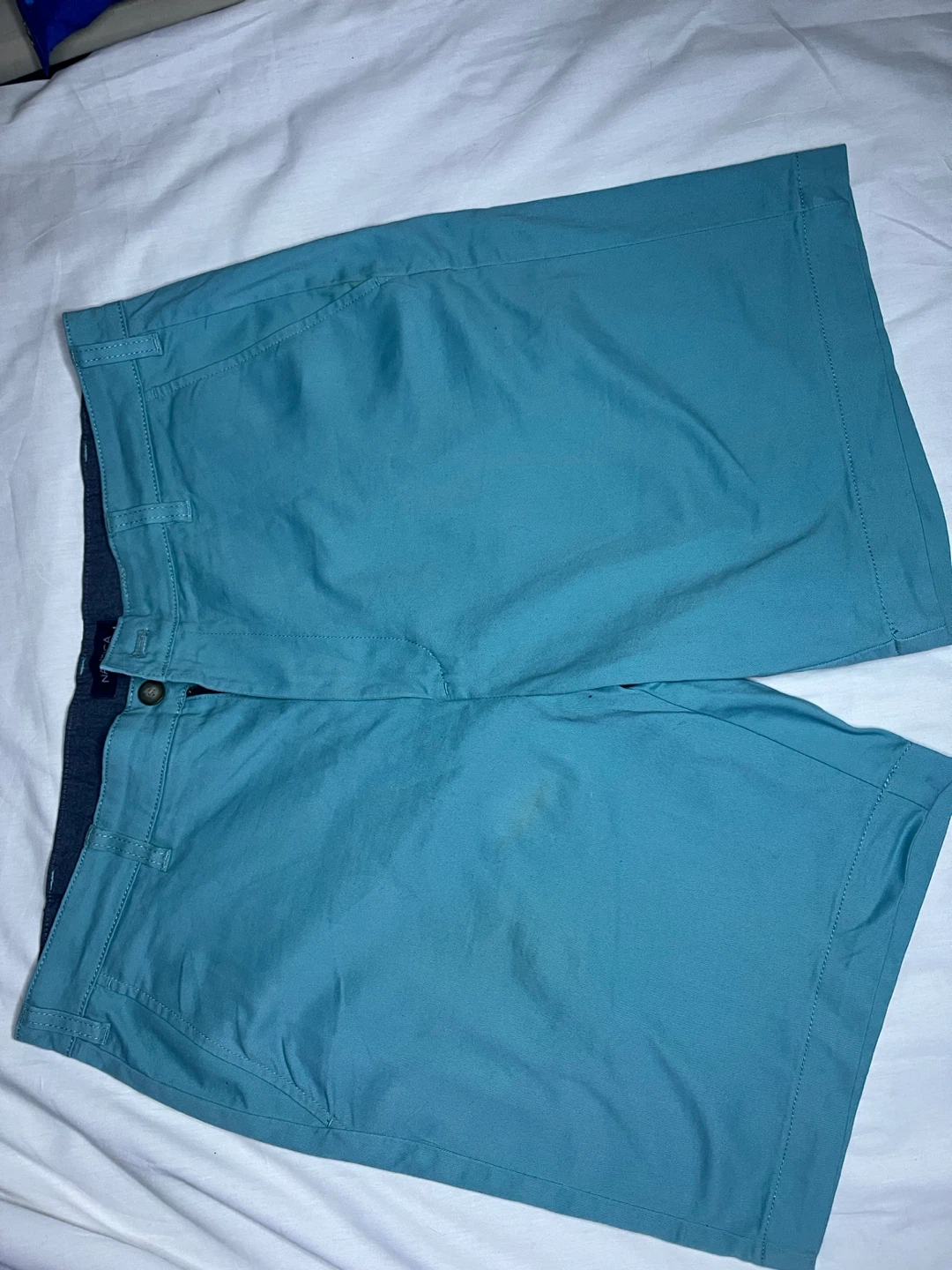 Nautica Men's Blue Chino Shorts - photo 2