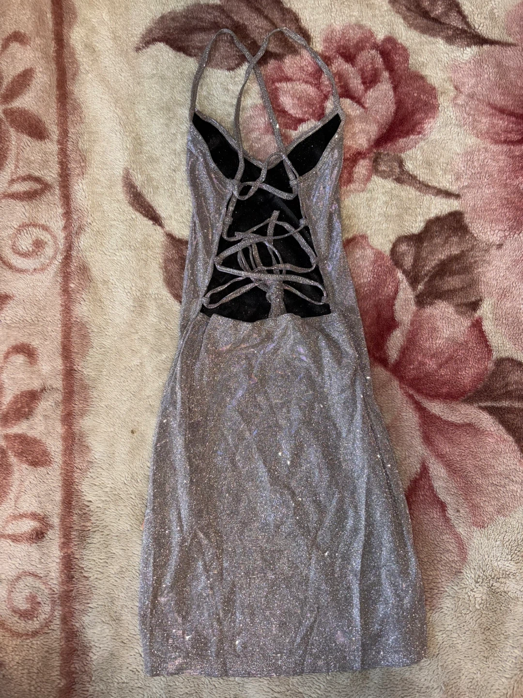 SHEIN Glitter Bodycon Dress Size S - photo 2