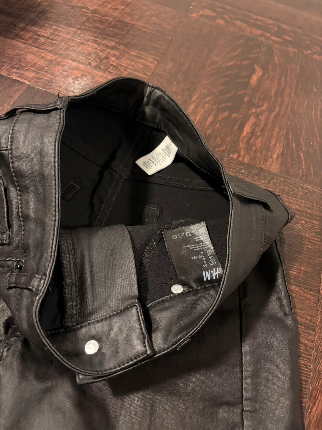 Leather jeans - photo 2