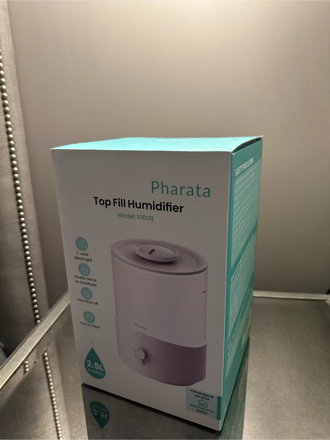Pharata 2.5L Top Fill Humidifier - photo 3