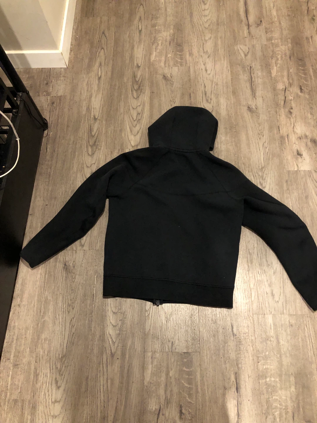 Black Nike Tech Fleece Hoodie - photo 2