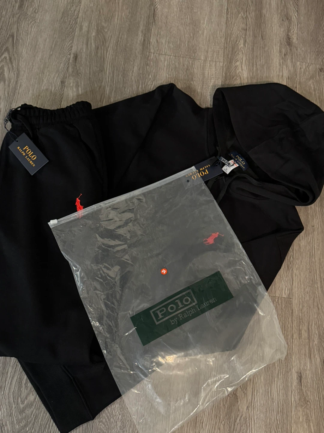 Polo Ralph Lauren Black Hoodie and Sweatpants Set - photo 4