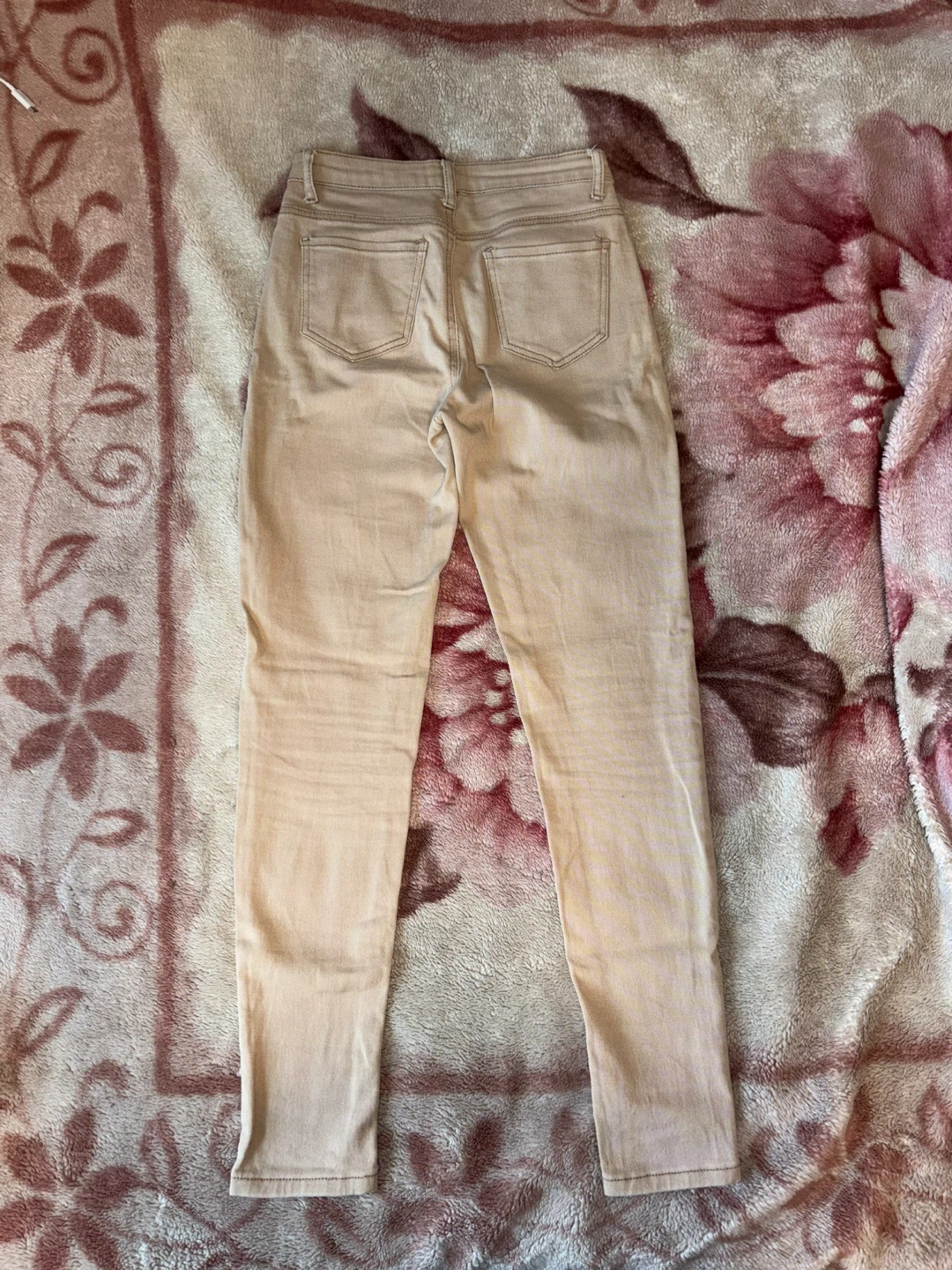 SHEIN Women's Beige Skinny Jeans Size S - photo 3