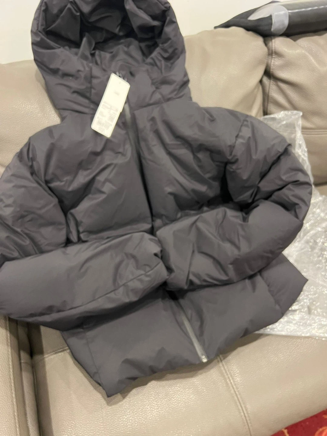 Uniqlo Hooded Puffer Jacket Black XL - photo 3