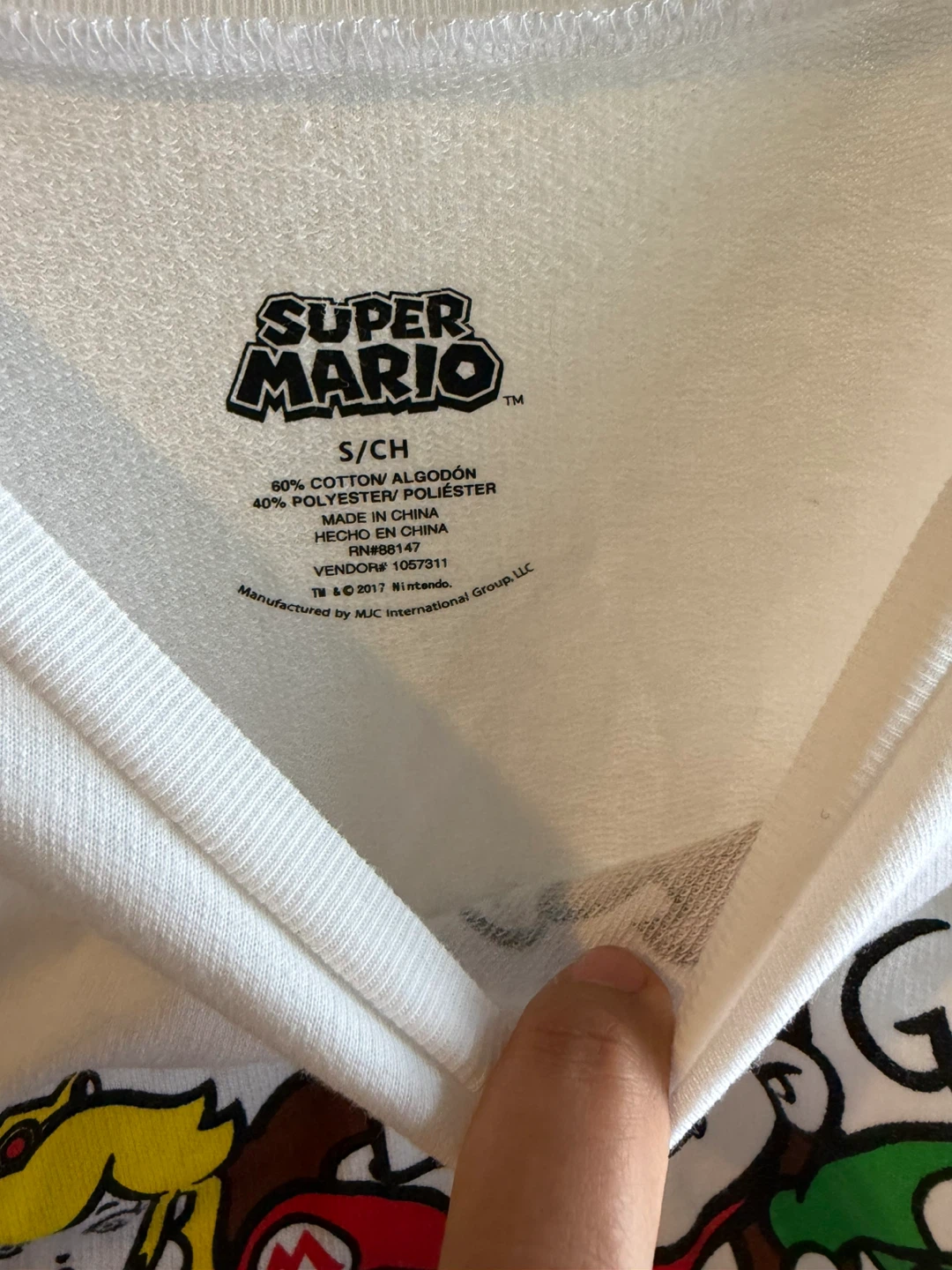 Super Mario shirt size S - photo 2
